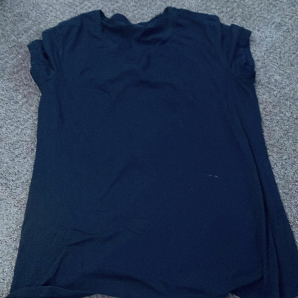 Plain blue tee